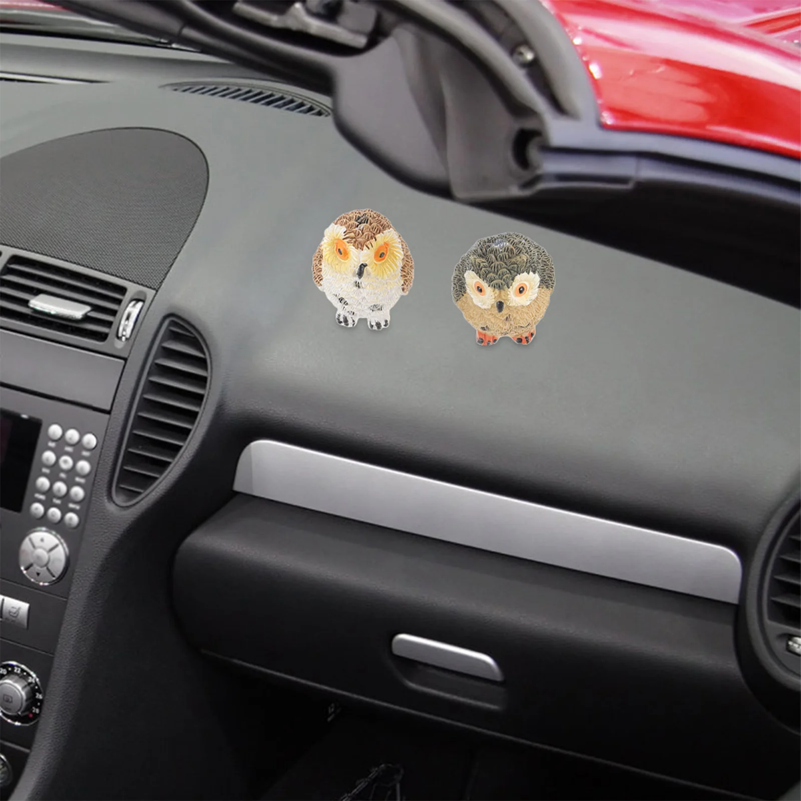 

Besportble Miniature Animal Statue Set for Home Decor and Bonsai Craft in Blue Color