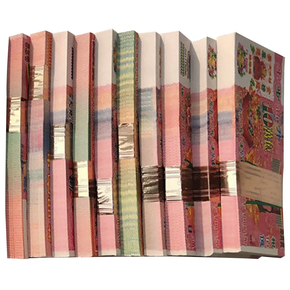 1000 Sheets Bolivar Currency Paper Money Ghost Flame Sacrificing Accessories Banknote Wish fake money prop toy world original notes commemorative banknotes