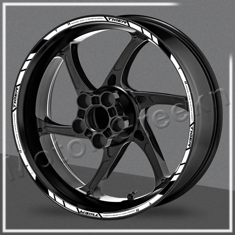 Moto Wheel Sticker Rim Stripe Decalcomania Accessori Per Triumph Tiger Explorer Xr 800Xc Xca Xcx 900 Gt Rally Pro Gt 850 Sport