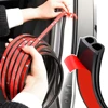 Car Door Edge Rubber Seal Strips Universal B Type Engine Trunk Cover Sealing Strip Noise Insulation for Auto Sealants Accessori 1
