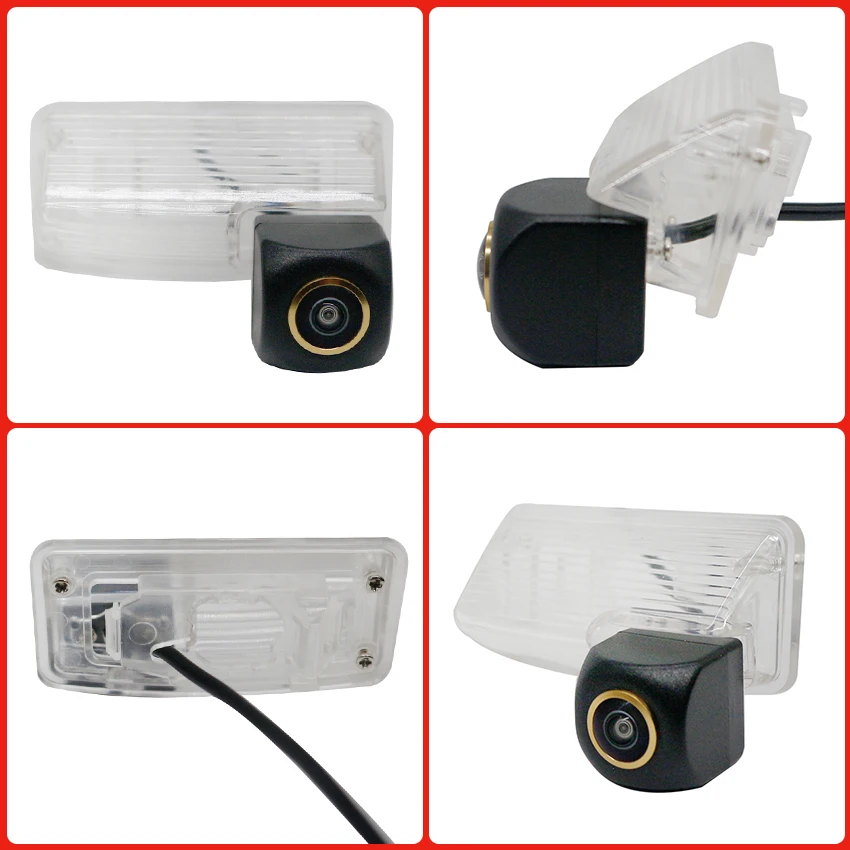 Toyota Corolla E120 E130 2001 2007 Verso 2004 2009 용 골든 Fisheye 후면보기 카메라 자동차 역방향 백업 주차 액세서리