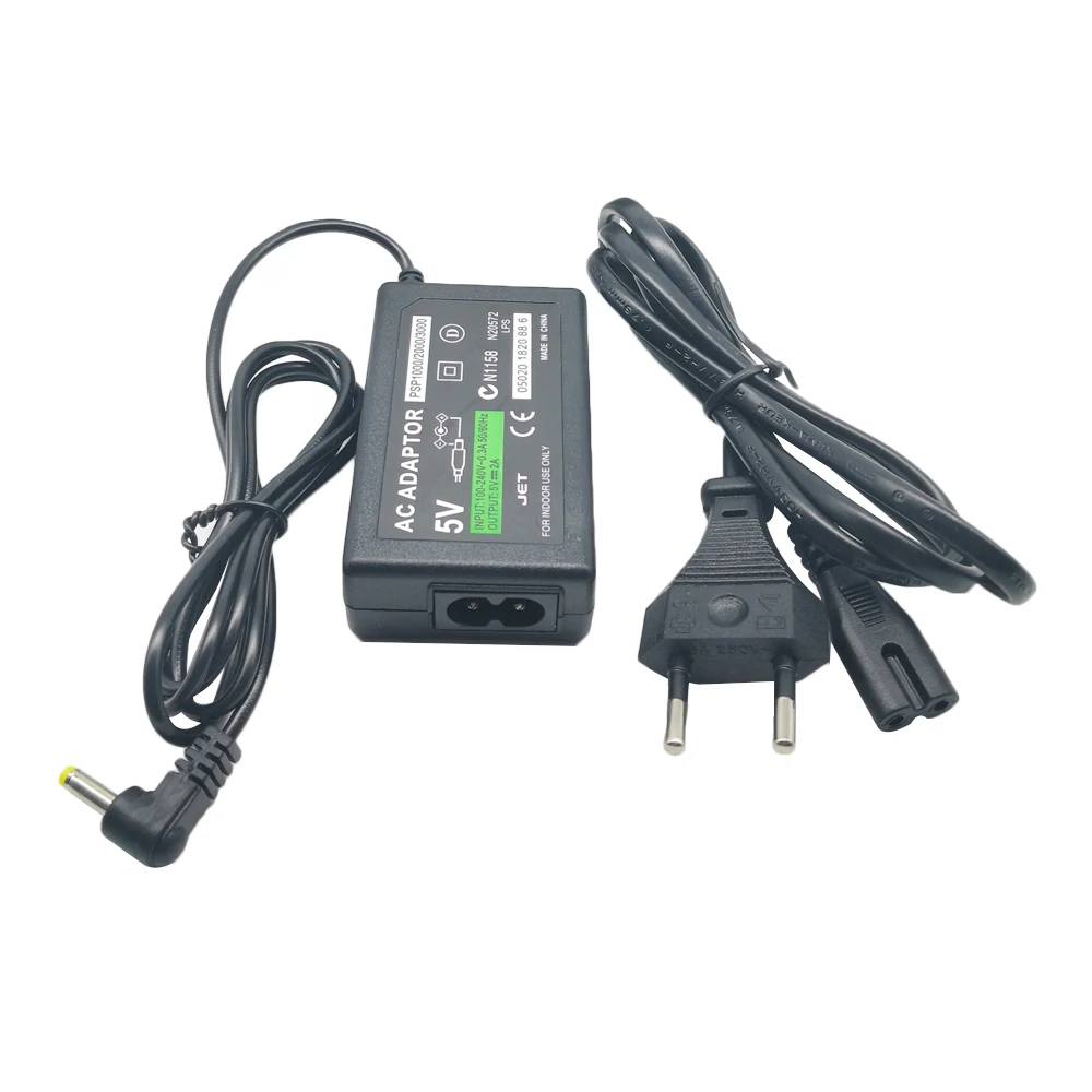 Charger AC Adapter Power Supply Cord Sony PSP 1000 2000 3000 Slim EU US Plug gaming PC computer power adapter power supply game console power adapter