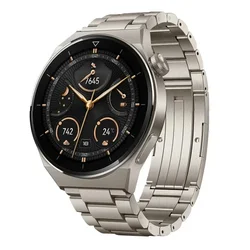 Luxury Titanium Metal Strap - Premium Business Bracelet Wristband - 22mm (Titanium)