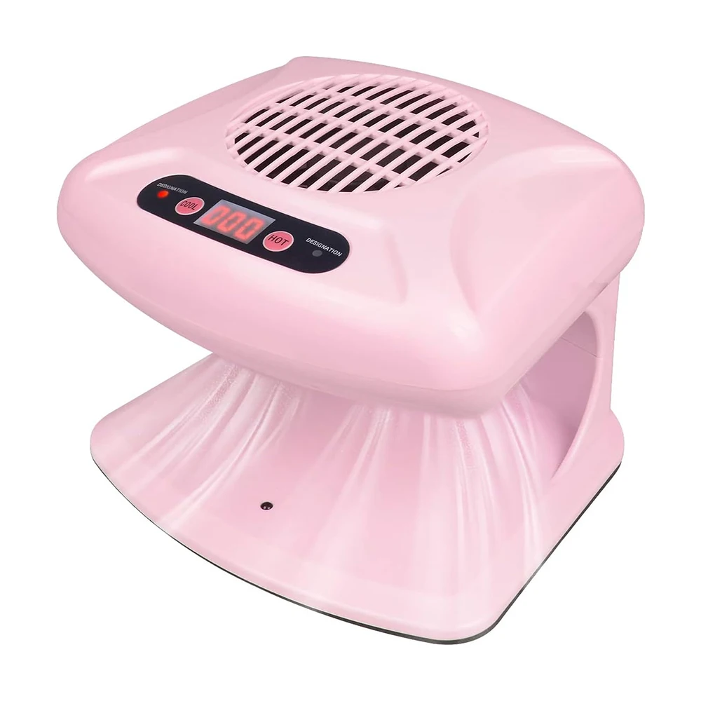 YIKOOLIN Air Nail Dryer with Automatic Sensor Timing Air Nail Fan Blow Dryer for Both Hands and Feet Warm/Cool Wind Blower Dryer