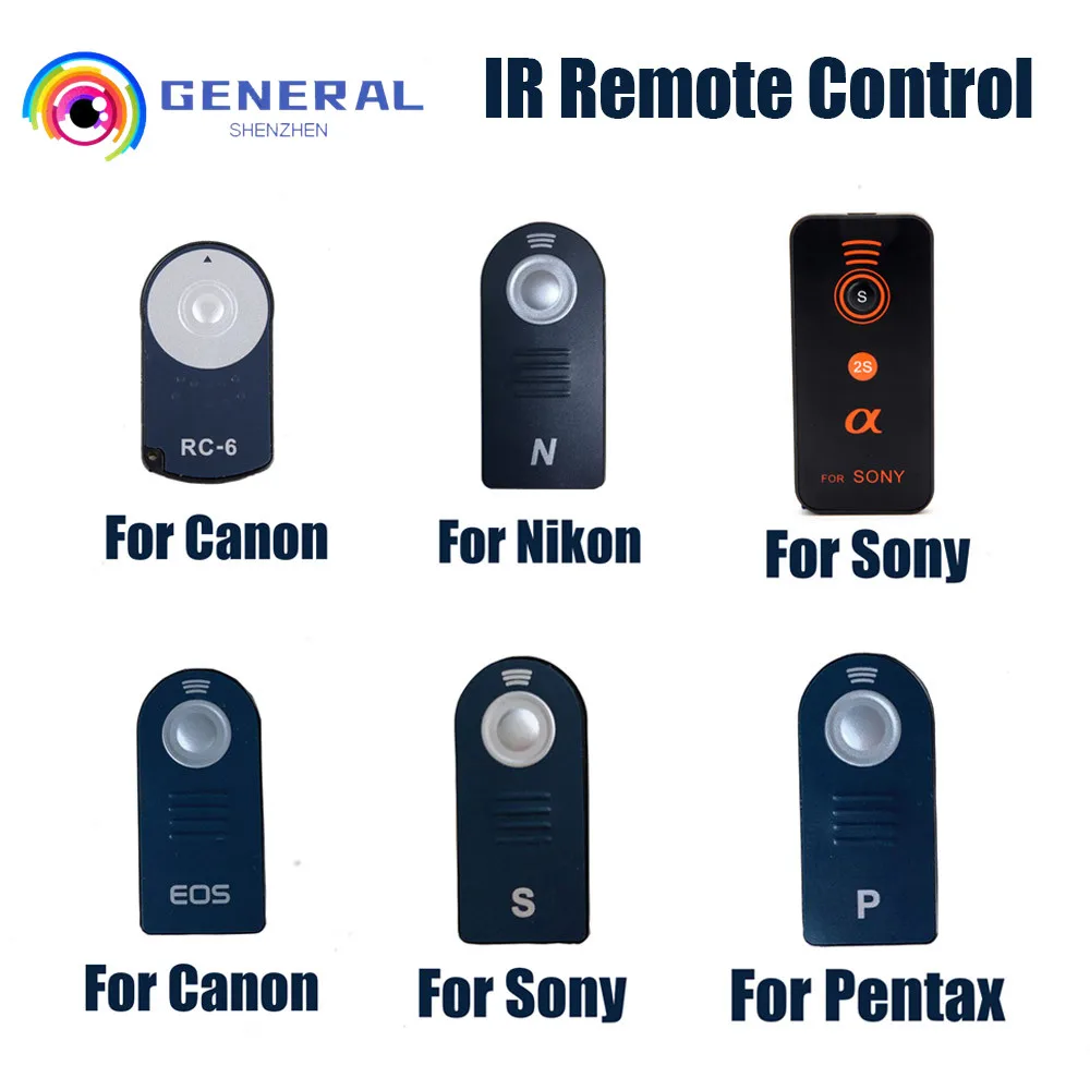Telecomando Ir Infrarossi Wireless Shutter Release Per Sony Canon Eos Nikon Pentax Rc-6 Ml-L3 Fotocamera A6000 A6300 Accessori