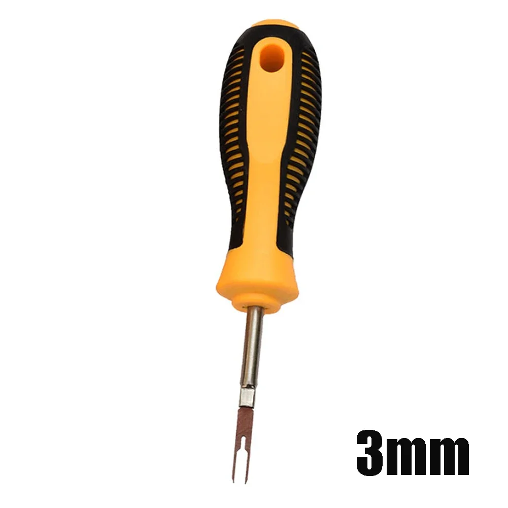 터미널 제거 제거 도구, 전기 와이어링 추출기 풀러, 키 핀 부품 교체, 스텐리스 스틸, 2mm, 3mm