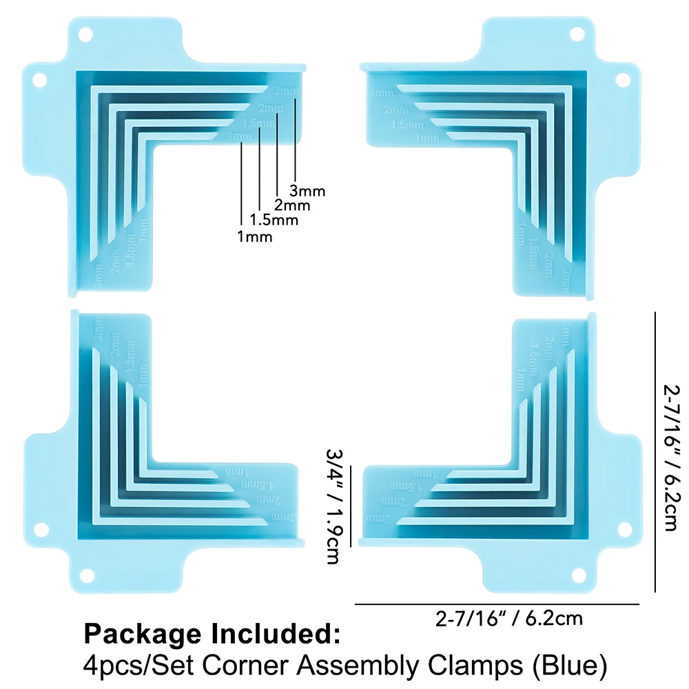 Corner Guides for Box Divider Assembly and DIY Crafting Projects