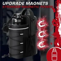 Sac de sport magnétique pour hommes et femmes – Bouteille à bandoulière avec fixation magnétique |   Porte-bouteille d'eau, pochette de sport, sac à bandoulière pour T 1