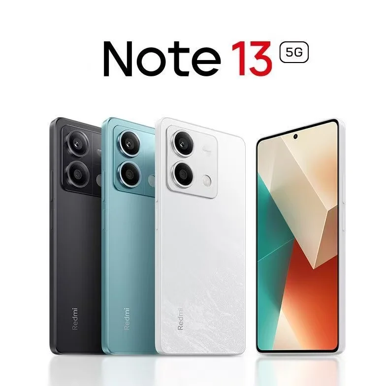 5G Smartphone Global Rom Original Xiaomi Redmi Note 13 256GB Dimensity 6080 Ultra 140Hz LCD Display 64MP Triple Camera 5000mAh