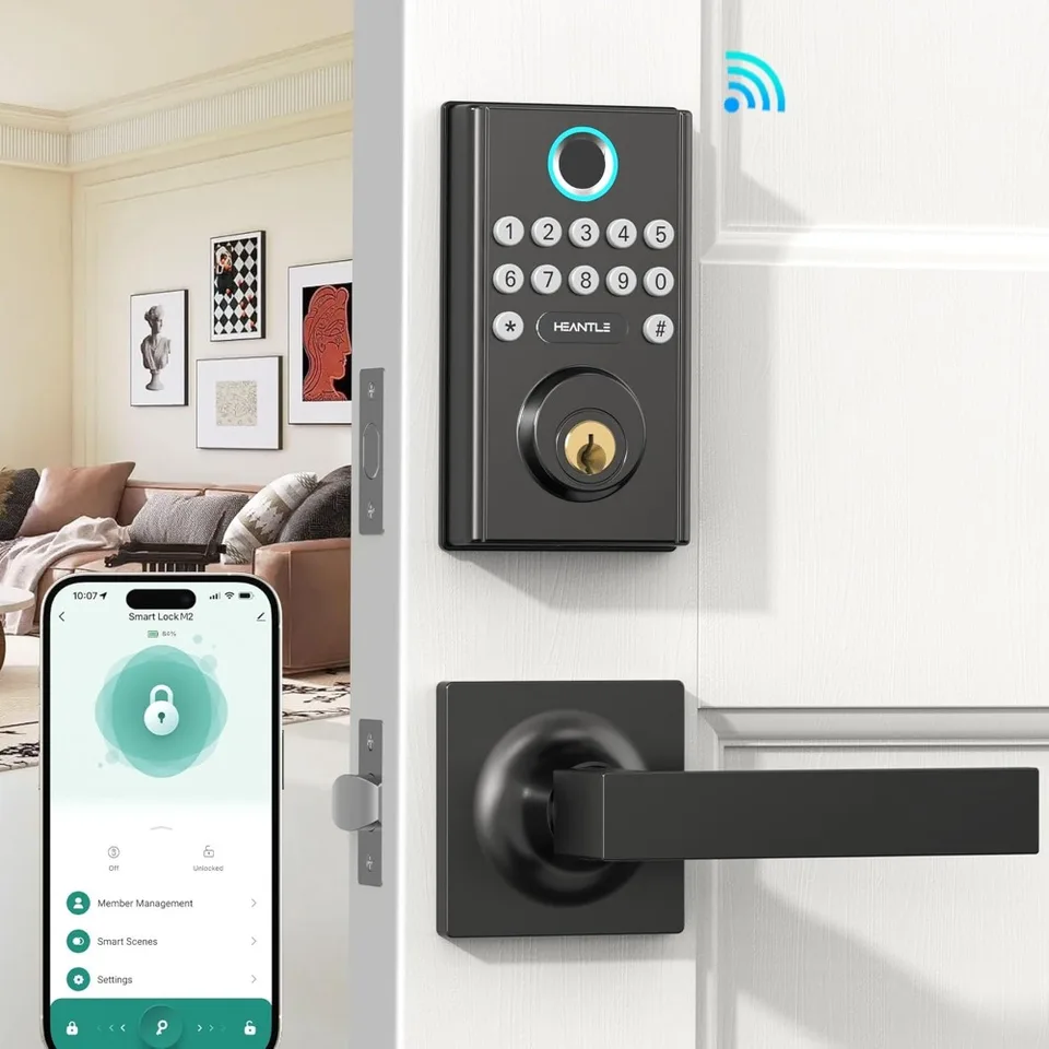 Smart WiFi Keyless Entry Deadbolt Security System