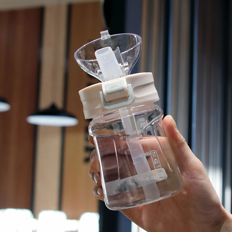New Kids Water Sippy Cup Creative Cartoon Baby Feeding Cups with Straws Leakproof Water Bottles Outdoor Portable Children's Cups water bottle drinking cup water cup feeding cup