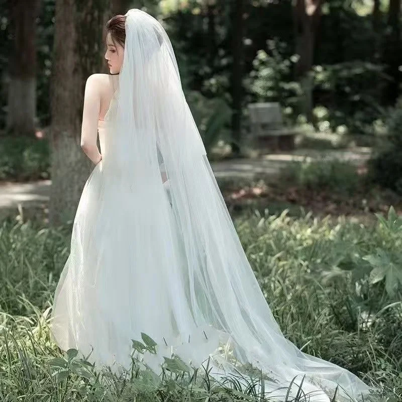 Bridal Veil Women&rsquo;s Extra Long Wedding Headpiece 1.5 * 3 Meters
