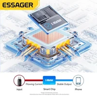Essager USB Type C To USB C Cable 100W 5A PD Fast Charging Wire Cord For iPhone 16 Macbook Samsung Type-C Digital Display Cable - Image 4