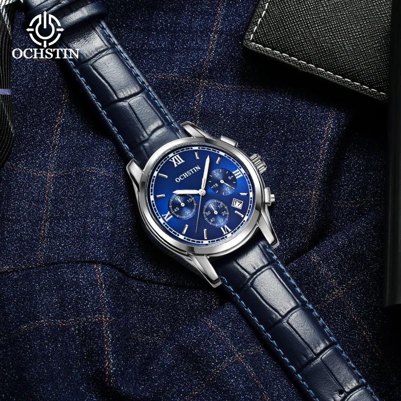 Ochstin's New Product 2024 Legendary Series Fashionable and Gorgeous Multi functional Quartz Movement Men's Quartz Watch