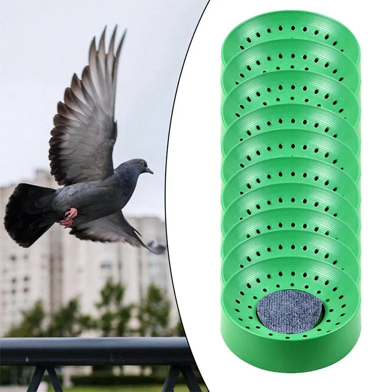 Bird Hatching Egg Nest Anti-rollover Pigeon Parrot Plastic Bird Nest Vent Holes Durable Breed Cage Accessories 1Pc