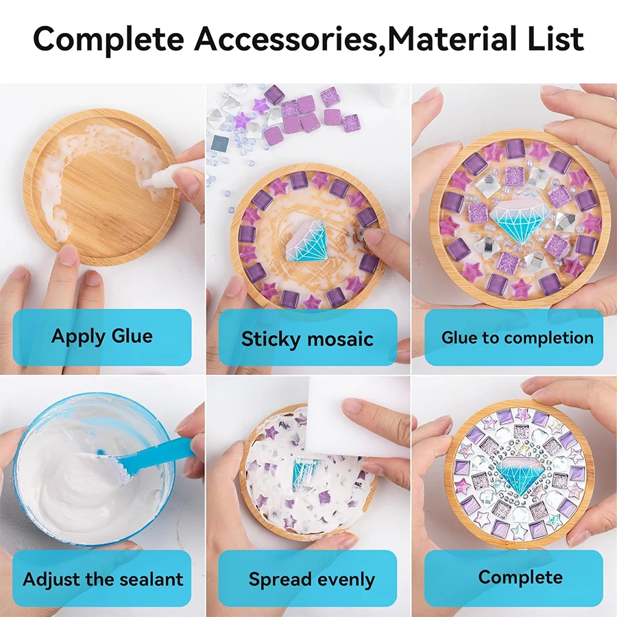 DIY Glass Mosaic Tile Kit 3