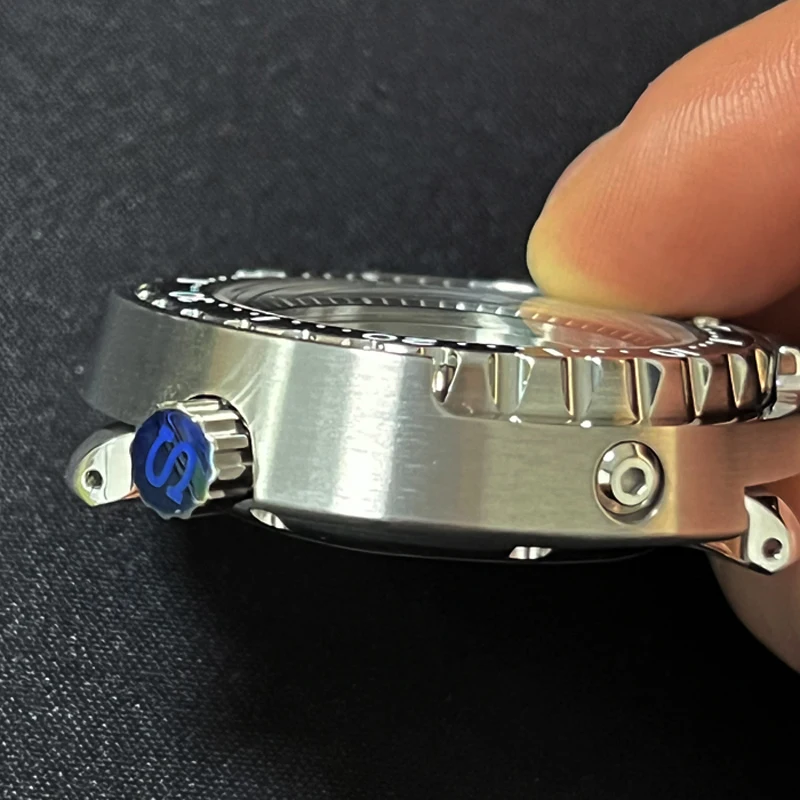 SBBN031 Tuna Watch Case Modified Stainless Steel For Seiko NH35/36 Automatic Sapphire Crystal Suitable For Men's Diver Watch