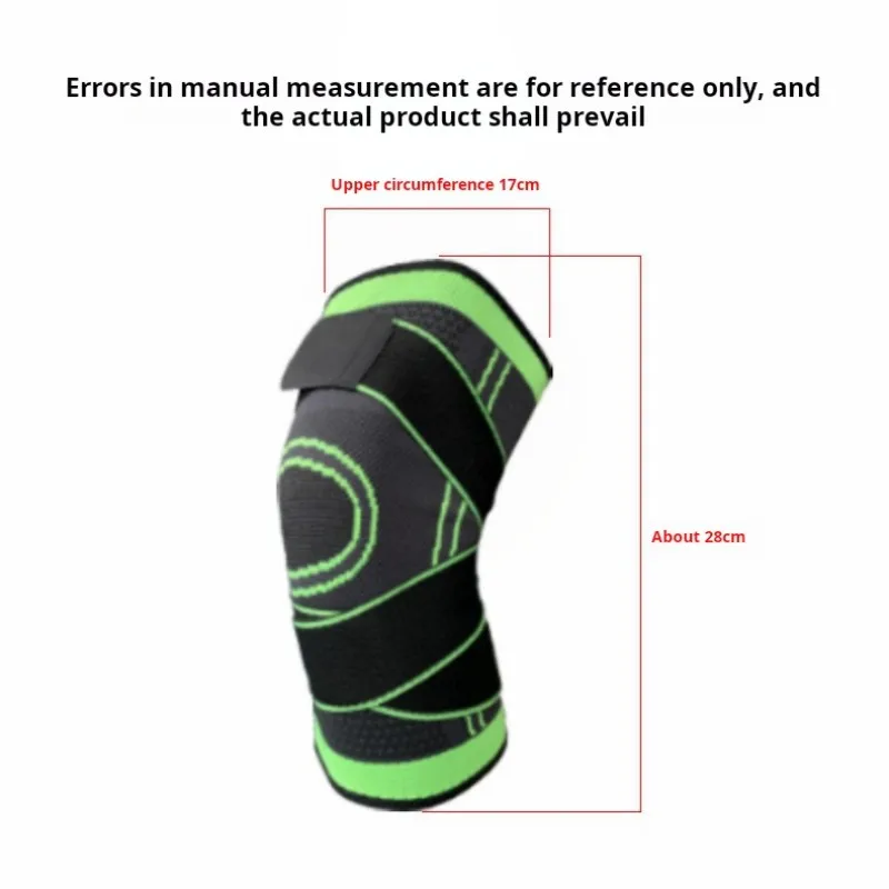 Knee pads 1PC sports pressurized elastic for running hiking meniscus tear arthritis joint pain relief
