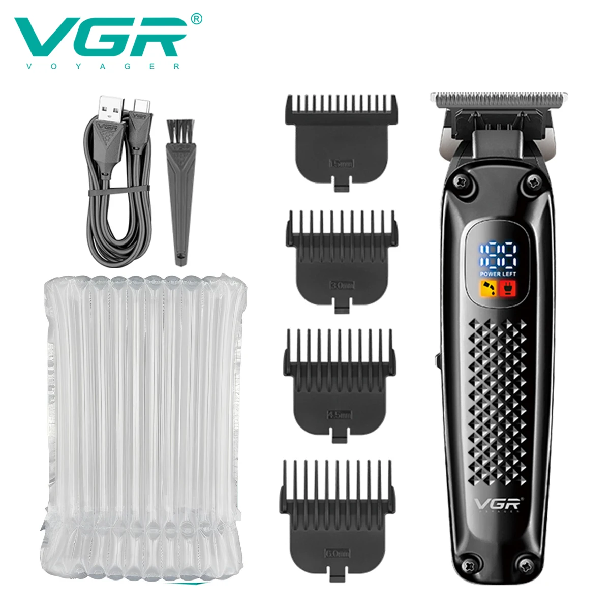 VGR 972 ماكينة تشذيب الشعر الكهربائية ماكينة قص ال...