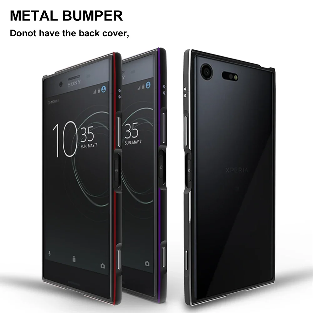 

Luxury Metal Case For Sony Xperia XZ Premium Bumper G8142, G8141, SO-04K, SO-04J Original Aluminum Frame XZP 5.5 Funda