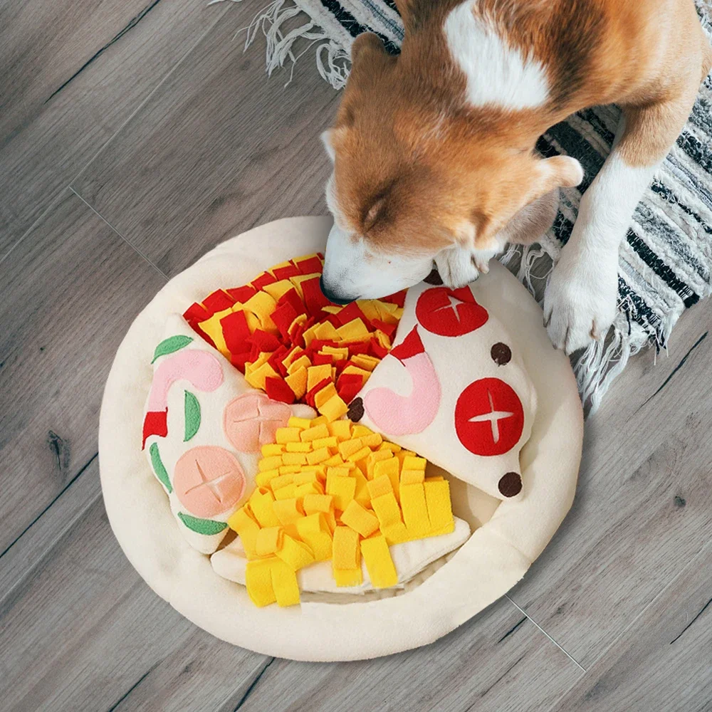 

Pet Dog Snuffle Mat Nose Smell Training Sniffing Dog Puzzle Toy Slow Feeding Food Dispenser Washable Dog toys alfombra olfativa