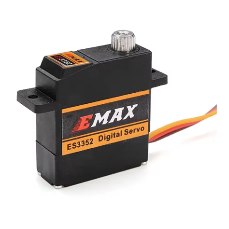 EMAX ES3352 9mm 4.8-6V Analog / Digital Servo Metal Gear For RC Glider Rc Airplane RC Drone 4