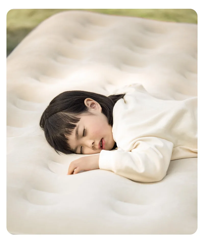 Description Picture 6 of itemNaturehike New Self-inflatable Mattress 1-3 Person PVC Built-in Pump Automatic Air Bed Outdoor Travel Sleeping Pad Camping Mat