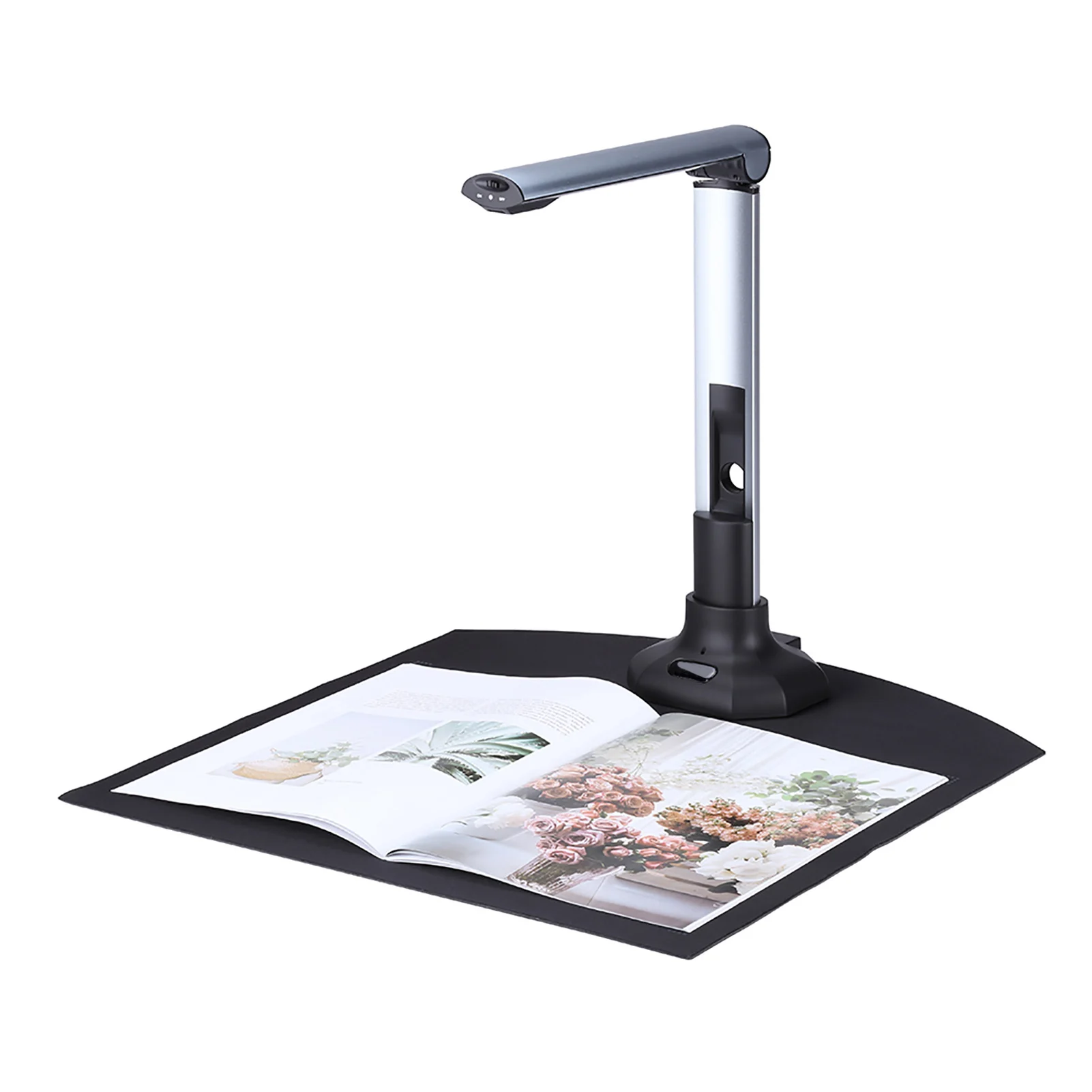 BK52 Portable Book & Document Camera Scanner Capture A3 HD USB 2.0 Scanner LED Light ID Cards Passport Books Watermark document camera scanner