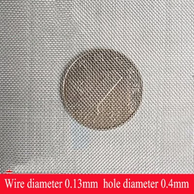 Premium Stainless Steel Woven Wire Filtration Mesh - Multiple Size Options