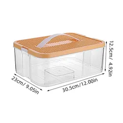 Stackable Brick-Shaped Toy Storage Box (1 layer G996A)