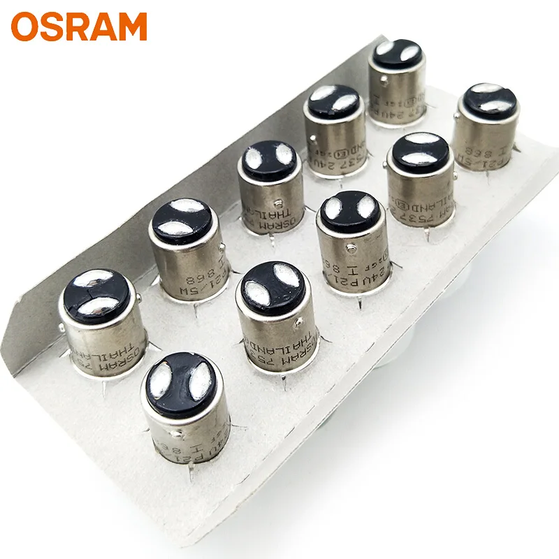 ������ 24V P21/5W S25 1157 Ʈ�� ǥ�� �극��ũ ����Ʈ ������ ���� ���� �ڵ� ��ȣ ���� BAY15d 7537 ���� (10pcs)