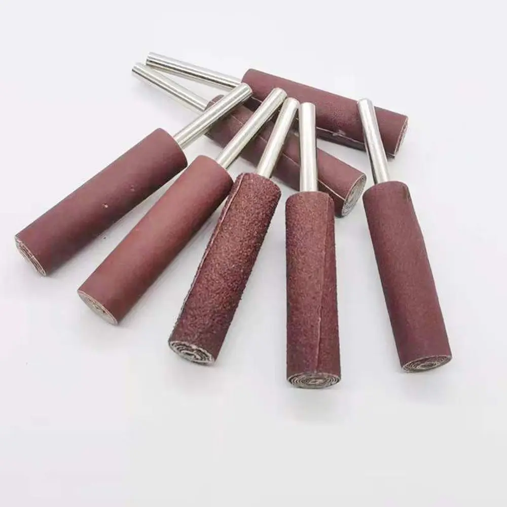 Precision Sanding Bands - Abrasive Drill Accessories with Grit Burs Stick and Steel Shank