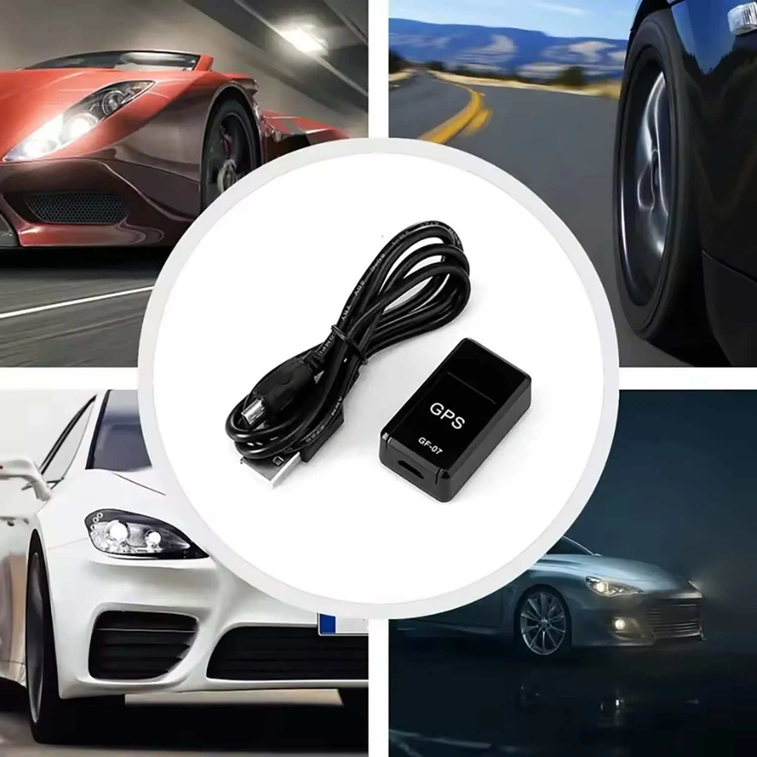 GPS Tracker GF07 Magnetic Mini Car Tracker GPS Real Time Tracking Locator Device Magnetic Real-time Vehicle Locator Pet gps tracker gps locator gps car tracker