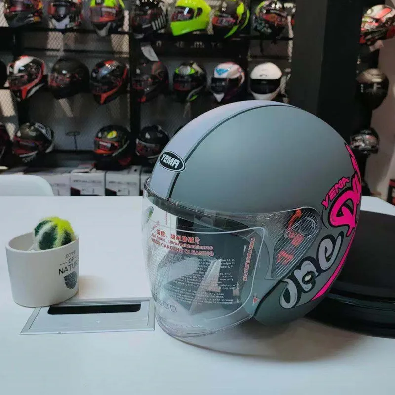 Adulti Moto Mezze Caschi Scooter Moto Casco Casco Vespa Village Equitazione Capacete De Moto Motocross Caschi