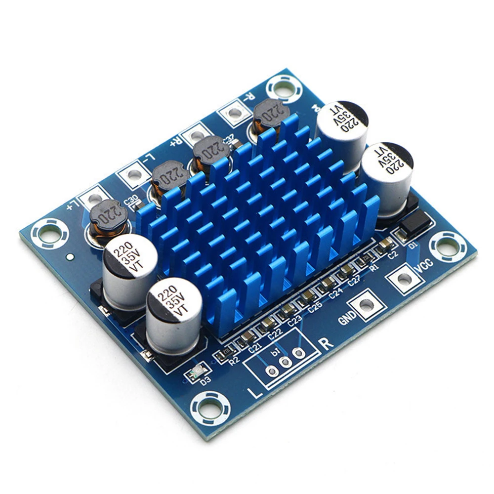 Dual Channel Digital Stereo Audio Power Amplifier Board TPA3110 XH-A232 Powerful Sound Amplifier Module 30W+30W DC 8-26V 3A audio amplifier board