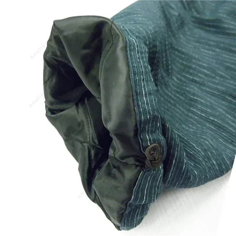Winter Samue Traditional Japanese Garment Zen Buddhist Monks Work Daily Wear Loungewear Meditation Yoga Practices