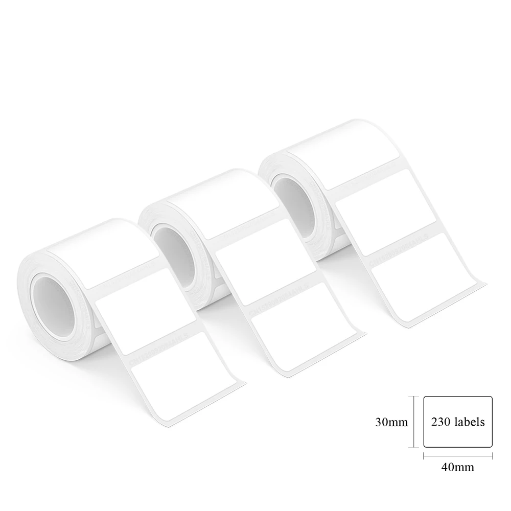Compact Portable Thermal Label Printer - Marklife P50 Mini Label Maker for Self-Adhesive Stickers