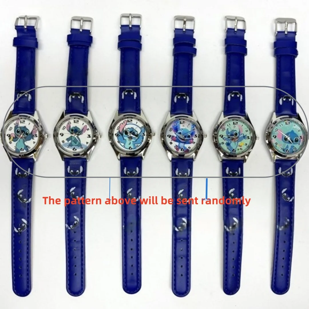 Cartoon Stitch  Box Watch Pointer Quartz Children Box Gift Watch Girls Kawaii Stitch Box Cute Girly Heart Watch Birthday Gift 5