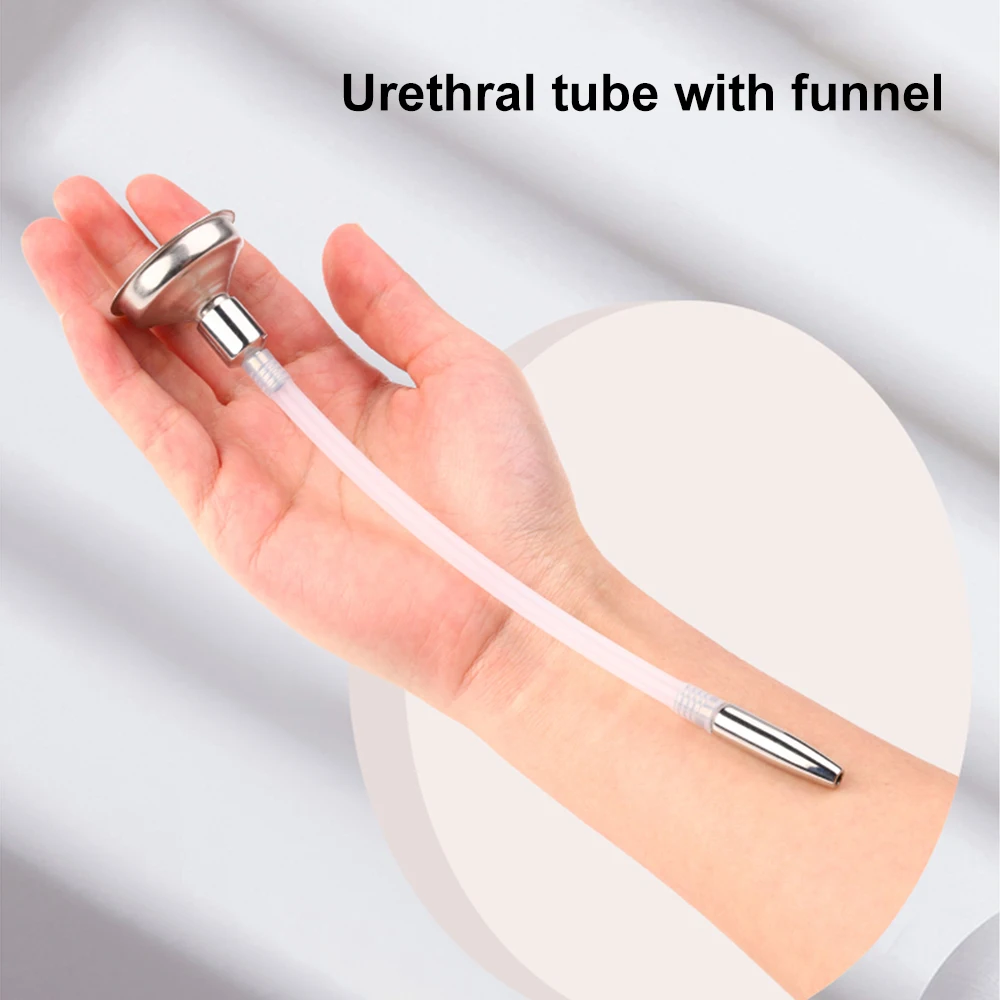 Urethral Dilator Silicone Urethral Dilator Urethral Plug Sex Shop Hollow Penis Plug