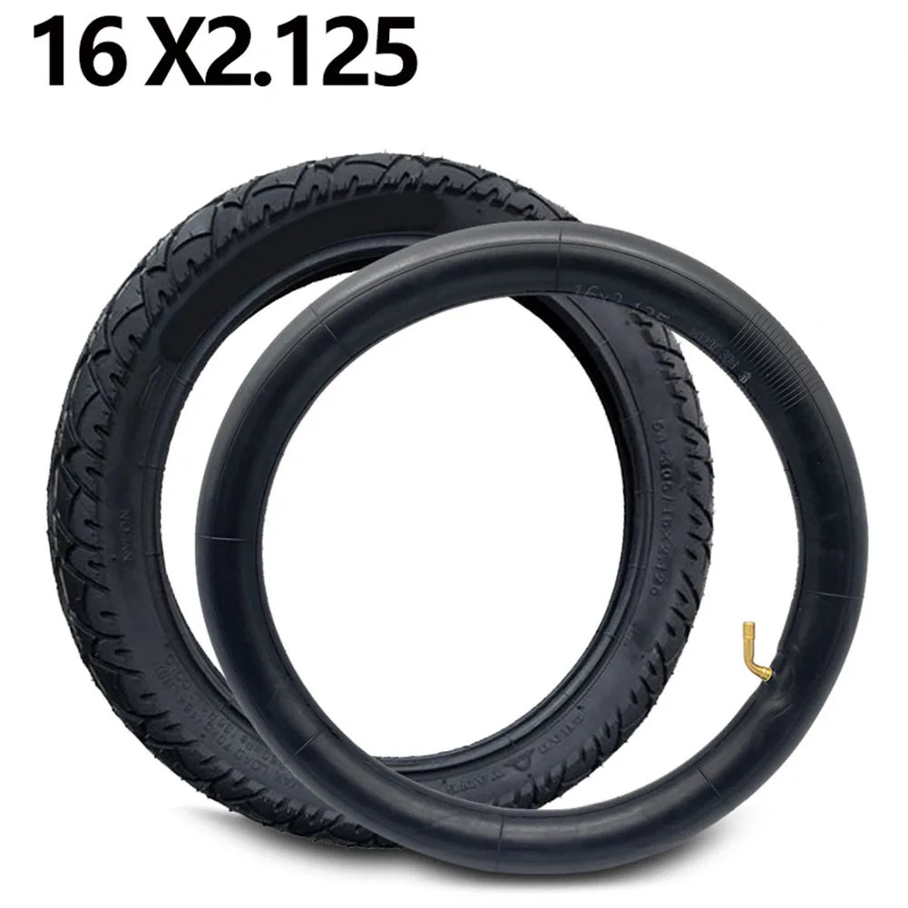 2 Pneumatici BMX PRO+ 16x2.125 Con Camere D'Aria E Copricerchi – Battistrada Blu