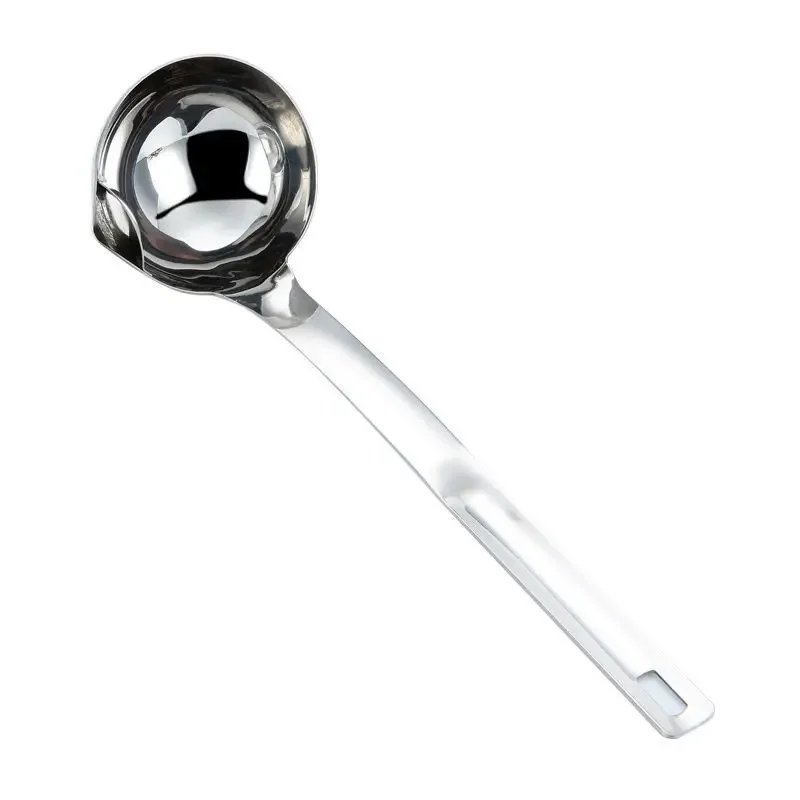 Gadgets Tools Kitchen Items Dining Steel Kitchenware Dish Drainer 1PC Garden Stainless Separator Home Bar Filter Spoon Soup Oil