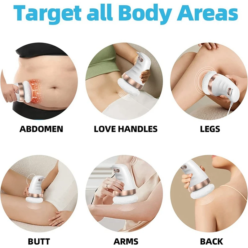 Body Sculpting Machine With Cellulite Massage For Shaping On Belly Butt Shoulder Arm Thigh US Plug Easy Install Easy To Use