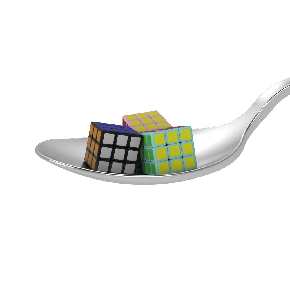 1cm Mini Magic Cube Toys 3x3x3 10mm Puzzle Cube Rotated Learning Education Toy for Children Reward Gift