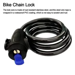 Heavy Duty Strong Motorcycle Padlock Lock Bike Chain Lock Metal Anti-Theft with Two Keys Security Reinforce Bicycle Lock 90cm