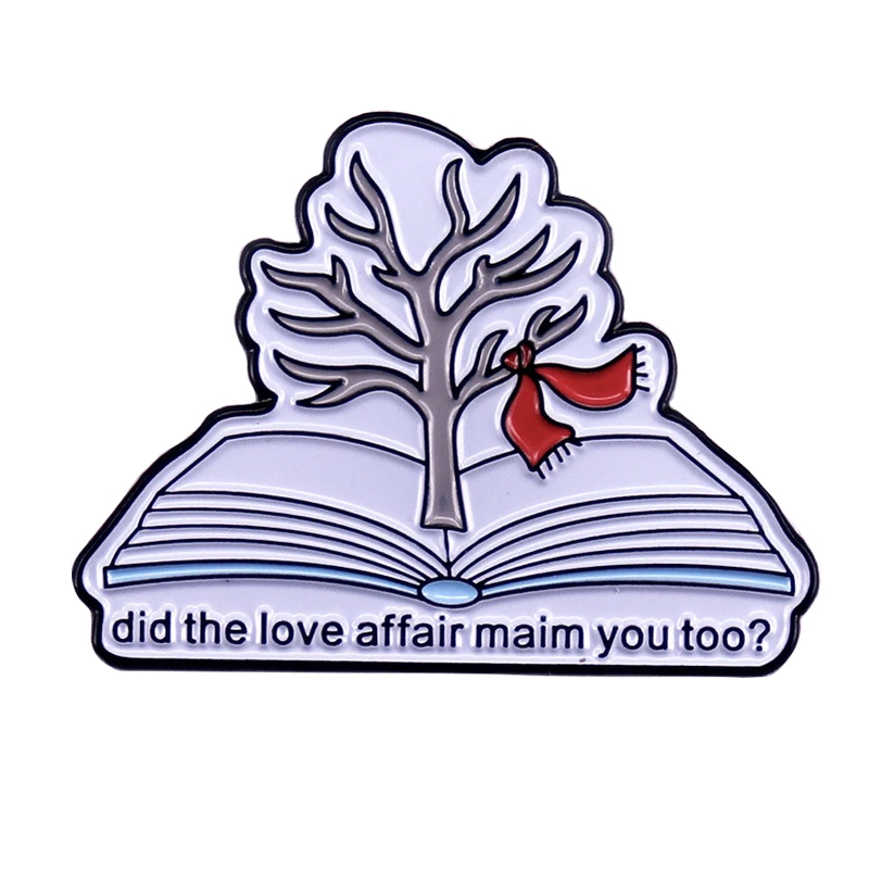 A3330 Did The Love Affair Maim You Too Enamel Pin Music All Too Well Lyrics Lapel Pin For Backpack Badge Fashion Gifts