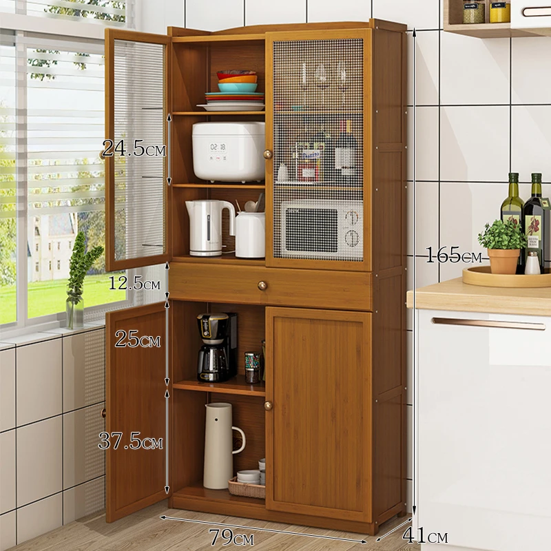High Quality House Sideboard Decorate Dining Cupboard Storage Kitchen Cabinet Auxiliary Table Armarios De Cocina Home Furniture