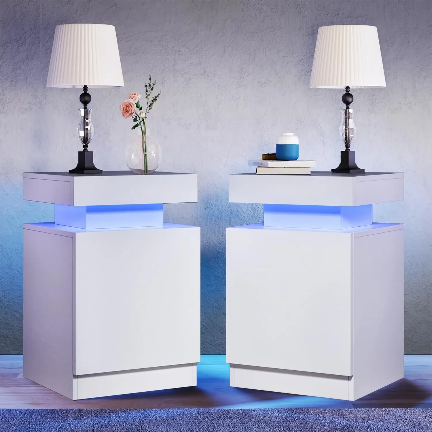 White Nightstands