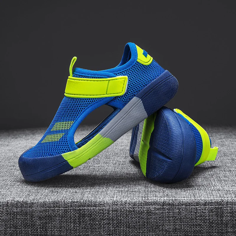 Children Sandals Summer Children Casual Shoes Boys Beach Lightweight Closed Toe Baby Sport for Girls Eu Size 23-36