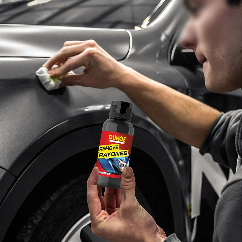

30ml Car Paint Scratch Repair Remover Agent Coating Maintenance Kit +Sponge Shine Restoration Polishes And Protects