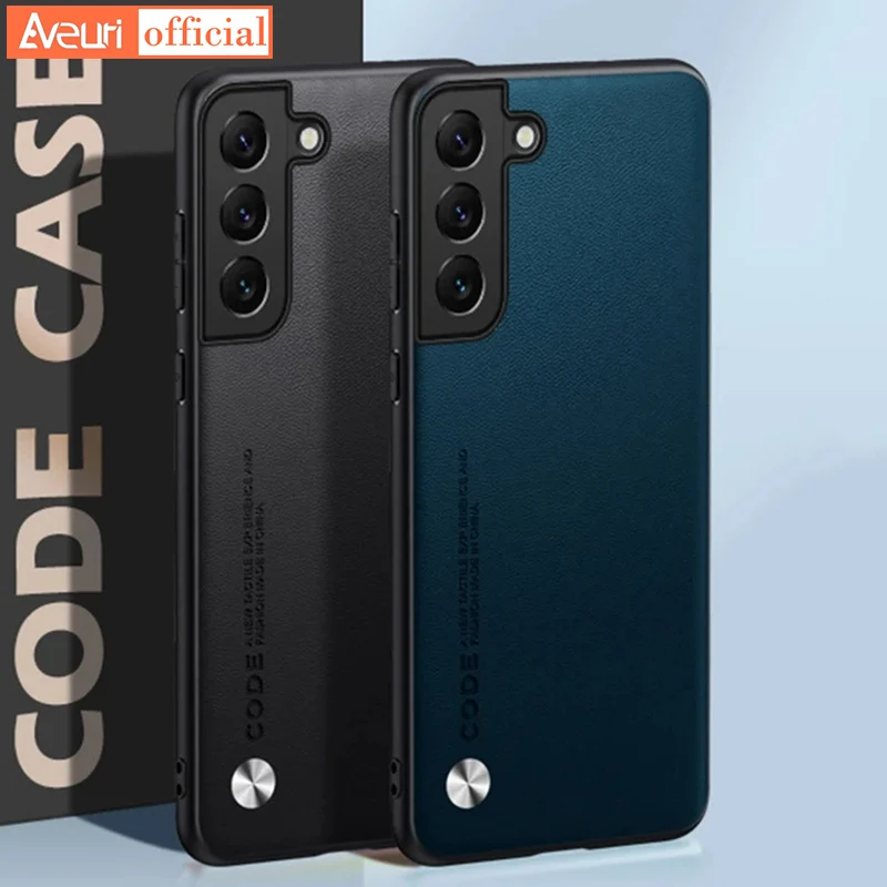 Luxury Leather & Silicone Protective Phone Case Cover